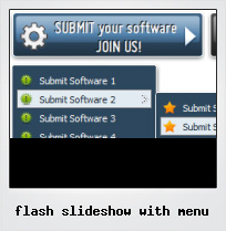 Flash Slideshow With Menu