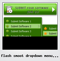 Flash Smoot Dropdown Menu As2 Sample