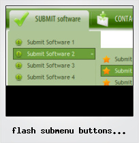 Flash Submenu Buttons Samples Swf