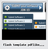 Flash Template Pdflike Navigation
