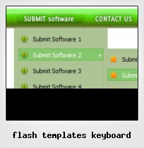 Flash Templates Keyboard