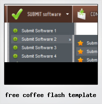 Free Coffee Flash Template
