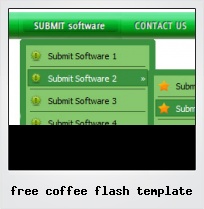Free Coffee Flash Template