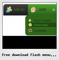 Free Download Flash Menu Templates
