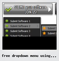 Free Dropdown Menu Using Flash Templates
