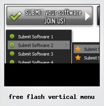 Free Flash Vertical Menu