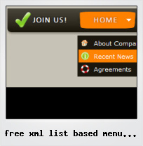 Free Xml List Based Menu Flash