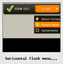 Horizontal Flash Menu Tutorial