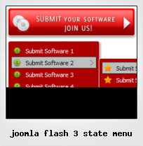 Joomla Flash 3 State Menu