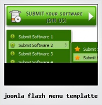 Joomla Flash Menu Templatte