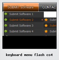 Keyboard Menu Flash Cs4