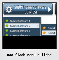 Mac Flash Menu Builder