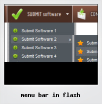 Menu Bar In Flash