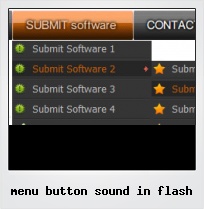 Menu Button Sound In Flash