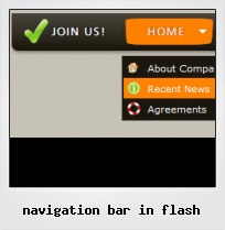 Navigation Bar In Flash