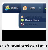 On Off Sound Template Flash 8