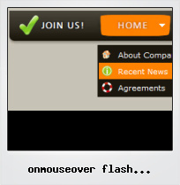 Onmouseover Flash Actionscript Example