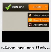 Rollover Popup Menu Flash Youtube