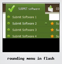 Rounding Menu In Flash