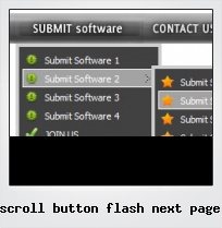 Scroll Button Flash Next Page