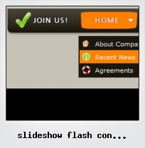 Slideshow Flash Con Rollover Menu