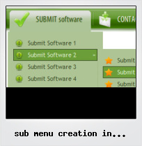 Sub Menu Creation In Flash Actionscript