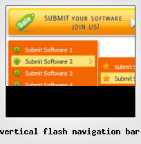 Vertical Flash Navigation Bar