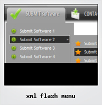 Xml Flash Menu