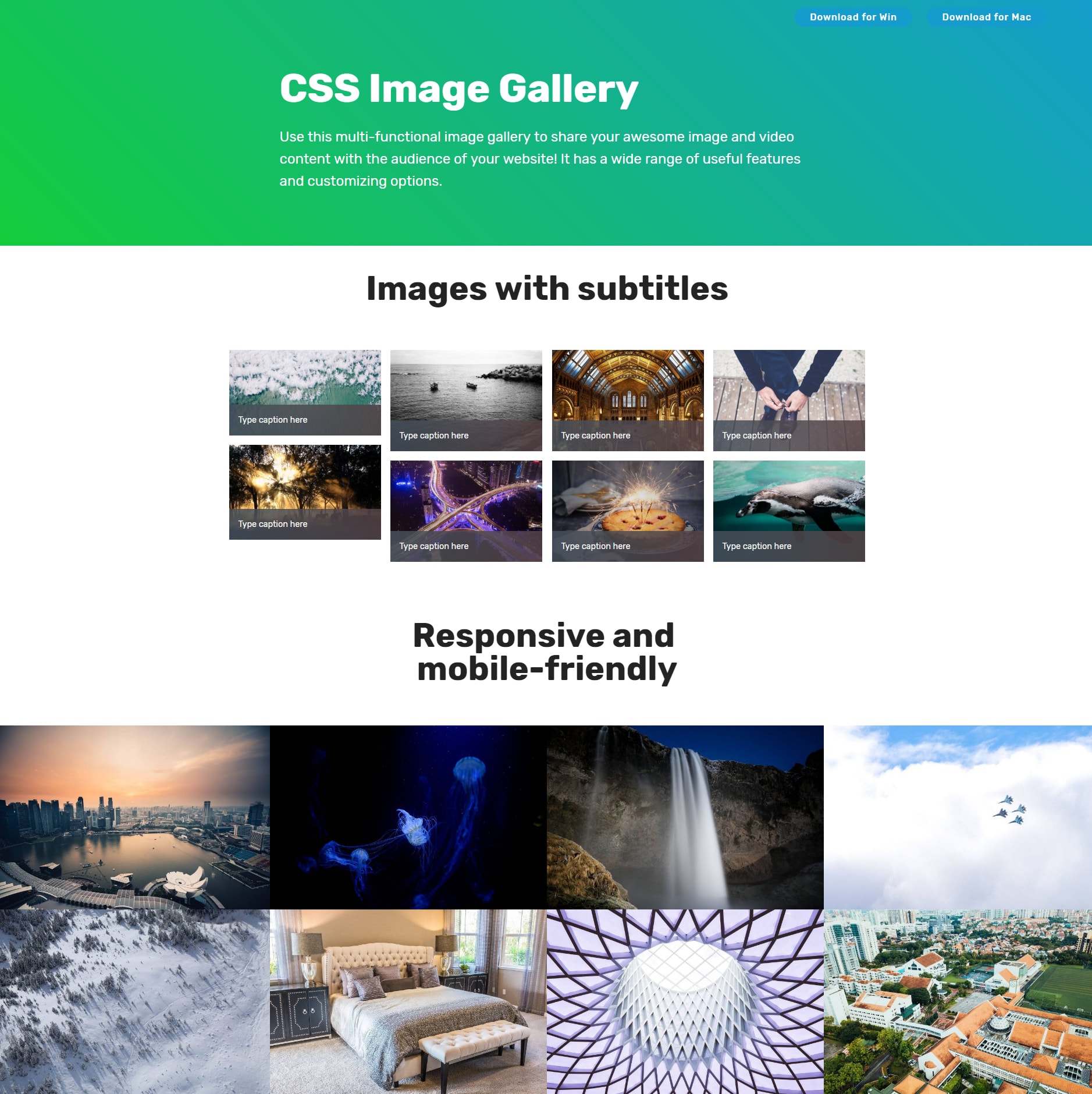HTML5 Bootstrap Image Gallery